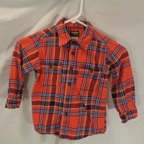 OshKosh B'gosh Other - OshKosh B'gosh Boy's Flannel Size 4
